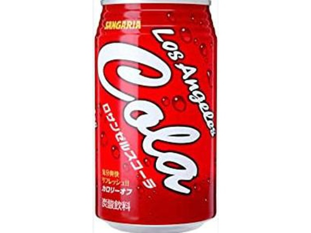 サンガリア ロサンゼルスコーラ３５０ｇ △ 【購入入数２４個】