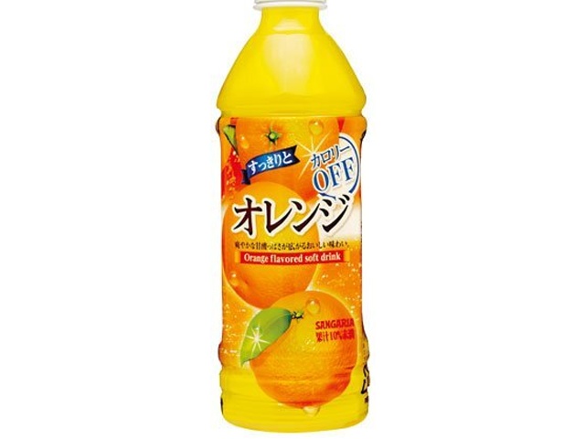 サンガリア すっきりとオレンジＰ５００ｍｌ △ 【購入入数２４個】