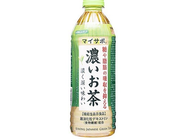 サンガリア マイサポ濃いお茶 Ｐ５００ｍｌ □お取り寄せ品 【購入入数２４個】