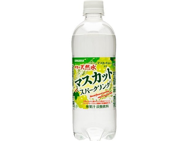 サンガリア マスカットスパークリングＰ５００ｍｌ □お取り寄せ品 【購入入数２４個】