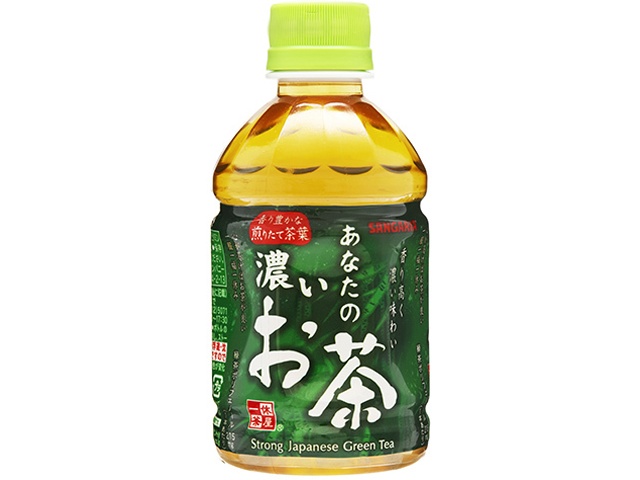 サンガリア あなたの濃いお茶 Ｐ２８０ｍｌ □お取り寄せ品 【購入入数２４個】