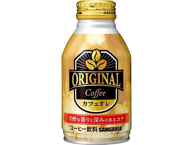 サンガリア オリジナルカフェオレＢ缶２６０ｇ  【購入入数２４個】