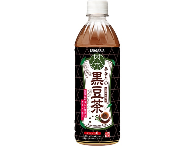 サンガリア あなたの黒豆茶 Ｐ５００ｍｌ □お取り寄せ品 【購入入数２４個】