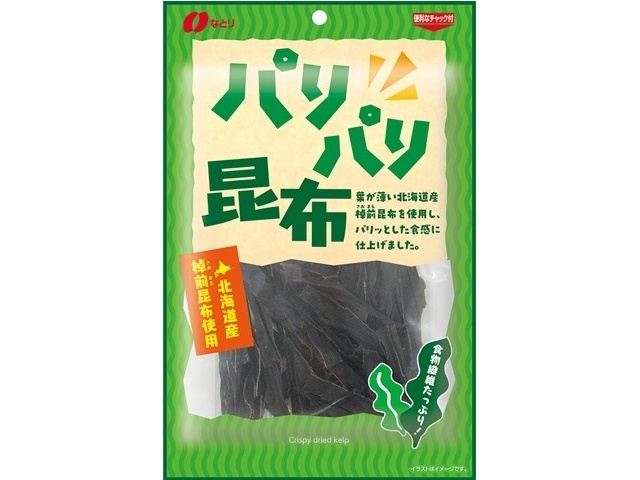 なとり パリパリ昆布 １４ｇ □お取り寄せ品 【購入入数１０個】［入荷までお時間がかかります］