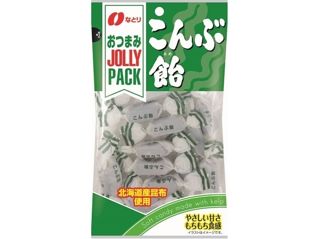 なとり ＪＰこんぶ飴 ６１ｇ □お取り寄せ品 【購入入数６０個】［入荷までお時間がかかります］