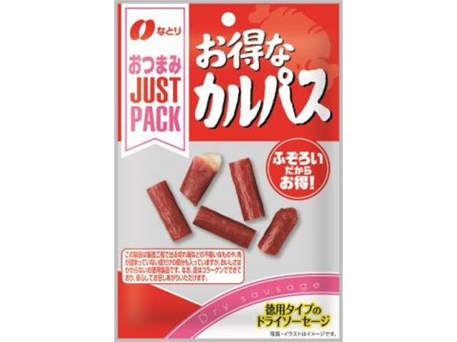 なとり ＪＰお得なカルパス ２４ｇ 【新商品 2/2 発売】 □お取り寄せ品 【購入入数１２０個】［入荷までお時間がかかります］