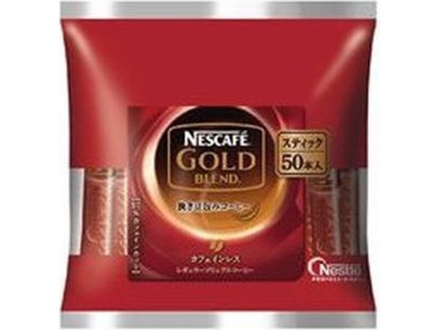 ネスレ ゴールドＢカフェインレススティック ５０Ｐ □お取り寄せ品 【購入入数２０個】