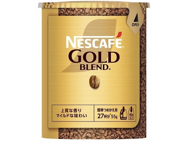 ネスレ ゴールドブレンドエコ＆システムパック５５ｇ 【今月の特売 嗜好飲料】 □お取り寄せ品 【購入入数２４個】