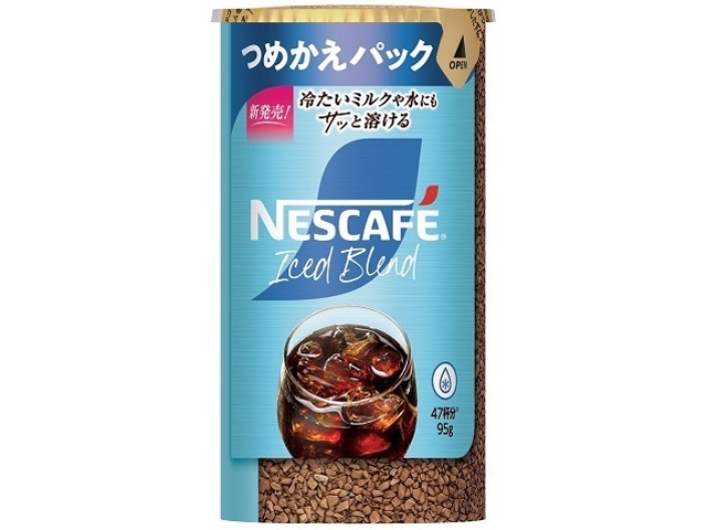ネスカフェ アイスブレンド エコ＆システム９５ｇ 【今月の特売 嗜好飲料】 □お取り寄せ品 【購入入数２４個】