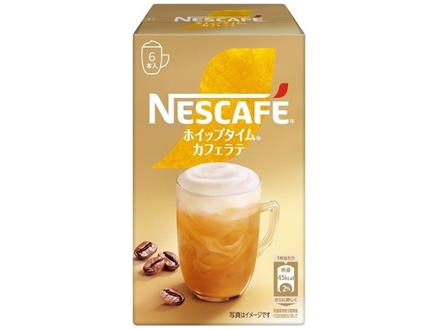 ネスカフェ ホイップタイム カフェラテＳＴ６Ｐ □お取り寄せ品 【購入入数２４個】