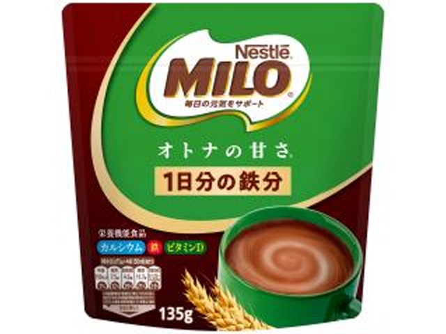 ネスレ ミロ オトナの甘さ１３５ｇ 【新商品 2/2 発売】 【今月の特売 嗜好飲料】 □お取り寄せ品 【購入入数１２個】