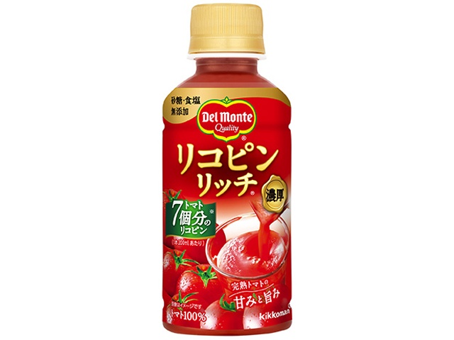ＤＭ リコピンリッチ トマト飲料Ｐ２００ｍｌ △ 【購入入数２４個】