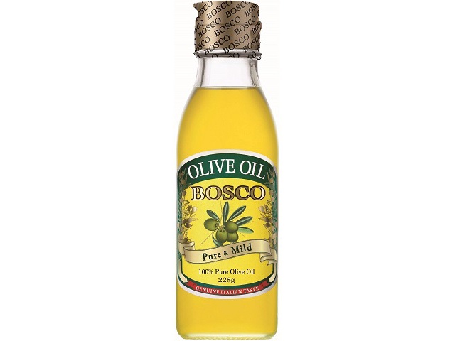 ボスコ オリーブオイルピュア２２８ｇ △ 【購入入数６個】