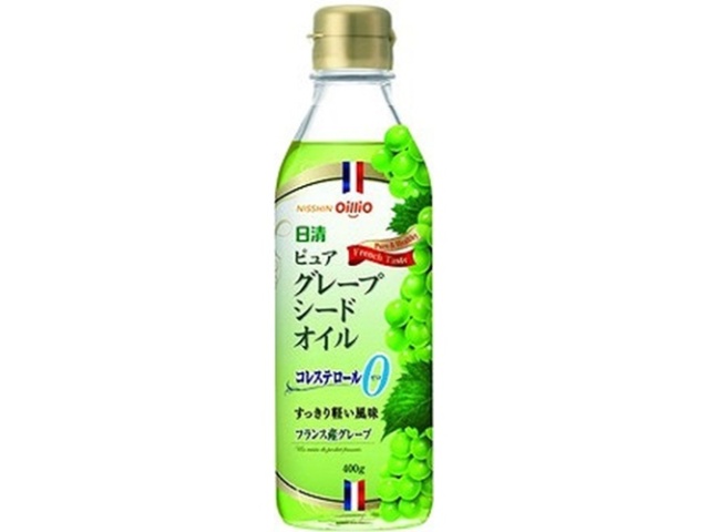 日清 ピュアグレープシードオイル ４００ｇ □お取り寄せ品 【購入入数１２個】