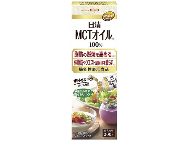 日清 ＭＣＴオイルＨＣ２００ｇ □お取り寄せ品 【購入入数１２個】