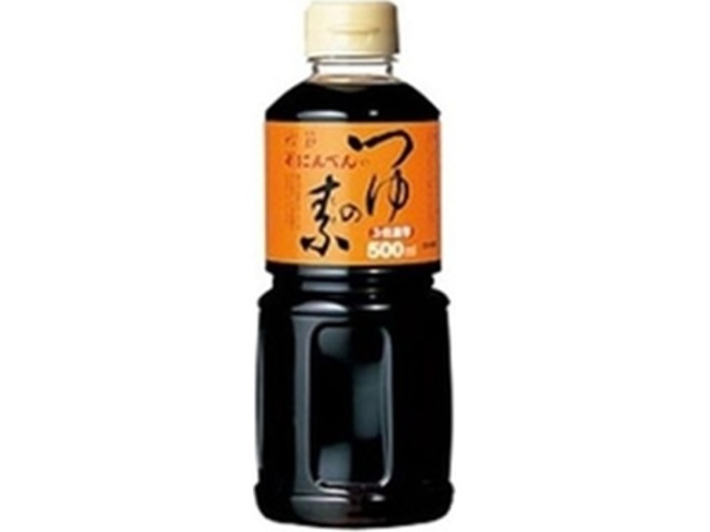 にんべん つゆの素 ５００ｍｌ △ 【購入入数６個】
