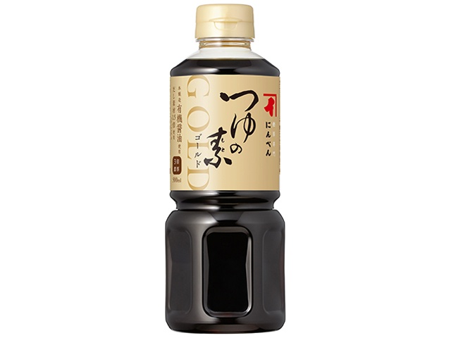 にんべん つゆの素ゴールド ５００ｍｌ □お取り寄せ品 【購入入数１２個】