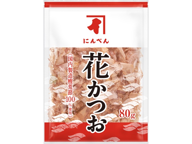 にんべん 花かつお ８０ｇ △ 【購入入数１２個】
