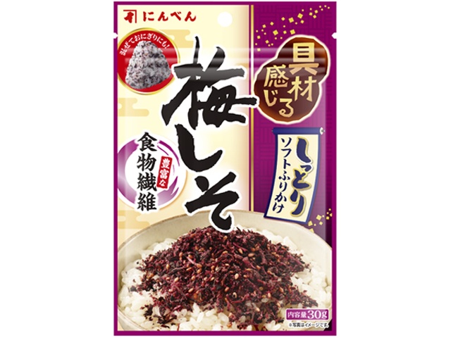 にんべん 梅しそふりかけ ３０ｇ 【今月の特売 乾物】 △ 【購入入数１０個】