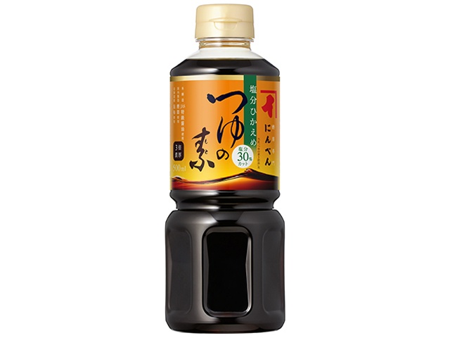 にんべん 塩分ひかえめつゆの素５００ｍｌ 【今月の特売 調味料】 □お取り寄せ品 【購入入数１２個】