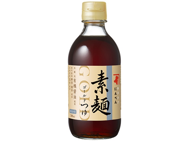 にんべん ゴールドつゆ 素麺３００ｍｌ □お取り寄せ品 【購入入数１２個】