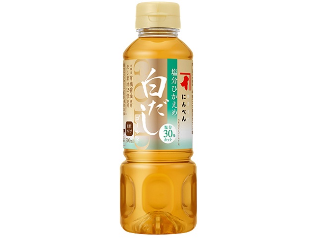 にんべん 塩分ひかえめ白だしゴールド ３００ｍｌ □お取り寄せ品 【購入入数１２個】