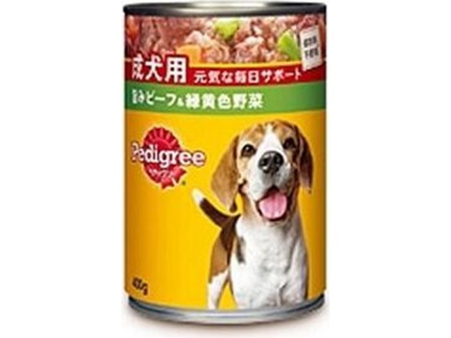 ペディグリー ビーフ＆野菜４００ｇ □お取り寄せ品 【購入入数２４個】