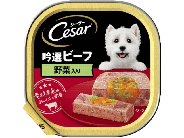 シーザー ビーフ野菜 １００ｇ □お取り寄せ品 【購入入数２４個】