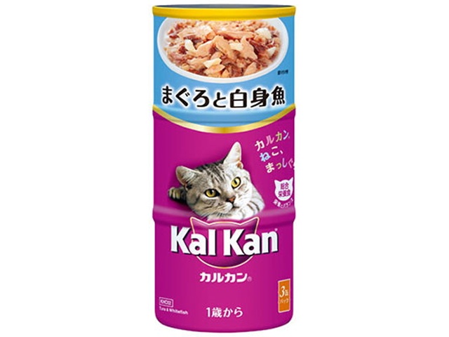 カルカン １歳からまぐろと白身魚１６０ｇ×３ □お取り寄せ品 【購入入数１８個】