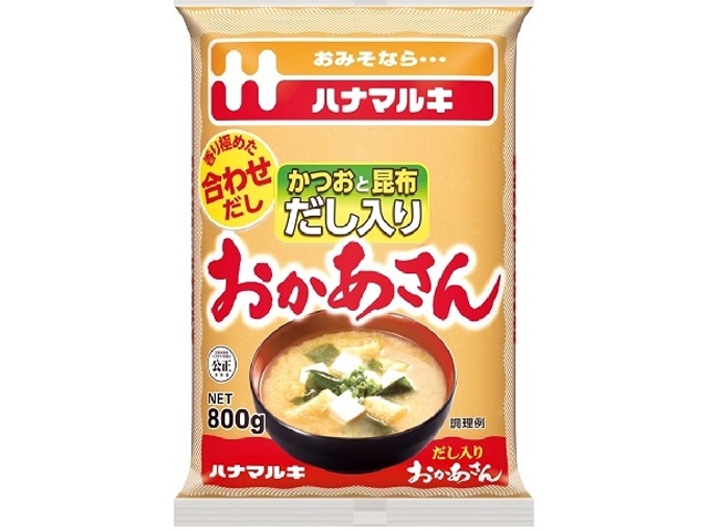 ハナマルキ だし入りお母さん８００ｇ 【今月の特売 調味料】 【購入入数１２個】