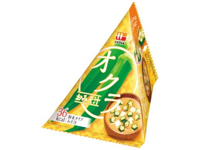 ハナマルキ 三角パックごちそう具材オクラのおみそ汁 【今月の特売 調味料】 □お取り寄せ品 【購入入数８０個】