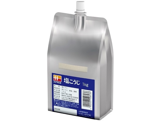 ハナマルキ プッシュパック塩こうじ１ｋｇ業務用 □お取り寄せ品 【購入入数８個】