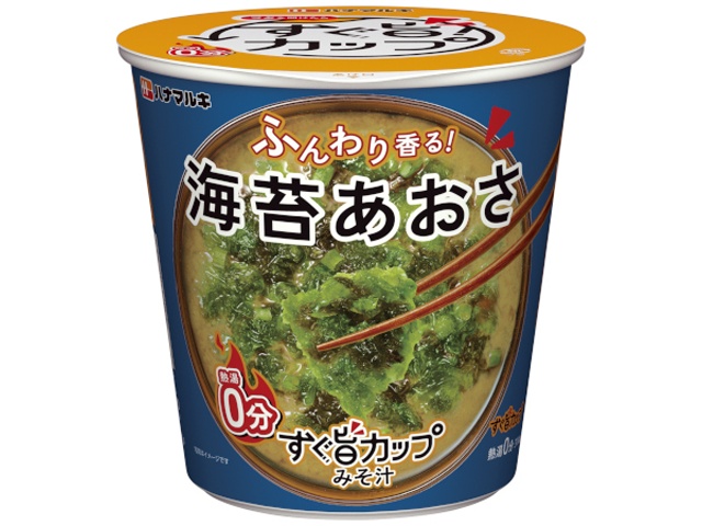 ハナマルキ すぐ旨カップみそ汁海苔あおさ 【今月の特売 調味料】 △ 【購入入数６個】