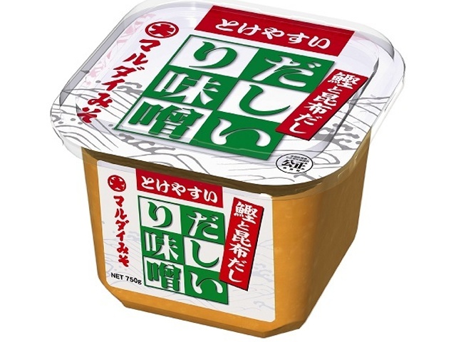 ハナマルキ マルダイだし入り味噌 ７５０ｇ 【今月の特売 調味料】 □お取り寄せ品 【購入入数６個】