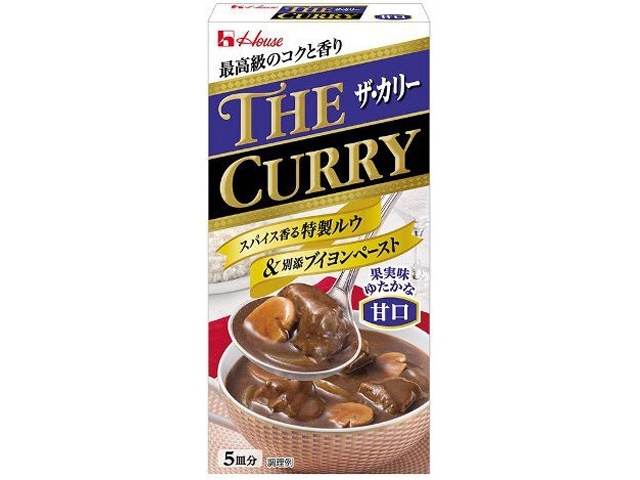 ハウス食品 ザ・カリー（甘口）１４０ｇ □お取り寄せ品 【購入入数８０個】