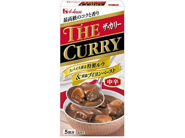 ハウス食品 ザ・カリー（中辛）１４０ｇ □お取り寄せ品 【購入入数８０個】