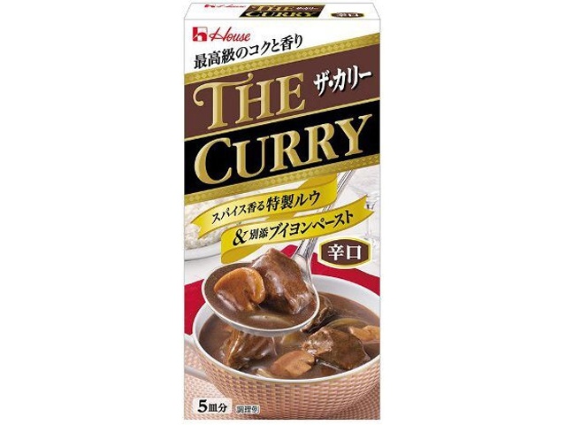 ハウス食品 ザ・カリー（辛口）１４０ｇ □お取り寄せ品 【購入入数８０個】