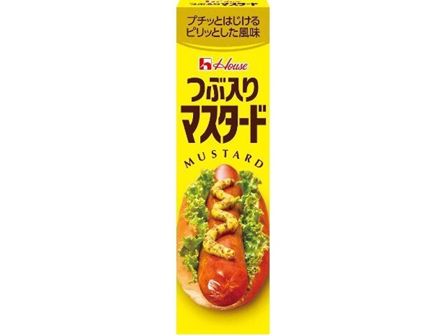 ハウス食品 つぶ入りマスタード ４０ｇ □お取り寄せ品 【購入入数６０個】