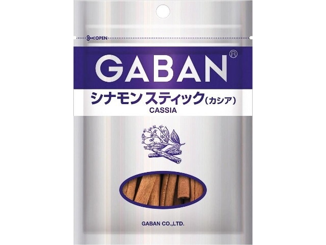 ギャバン シナモンスティックカシアホール 袋１５ｇ □お取り寄せ品 【購入入数８０個】