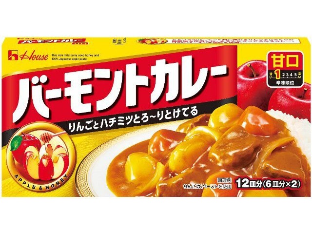 ハウス食品 バーモントカレー甘口 １１５ｇ □お取り寄せ品 【購入入数１０個】