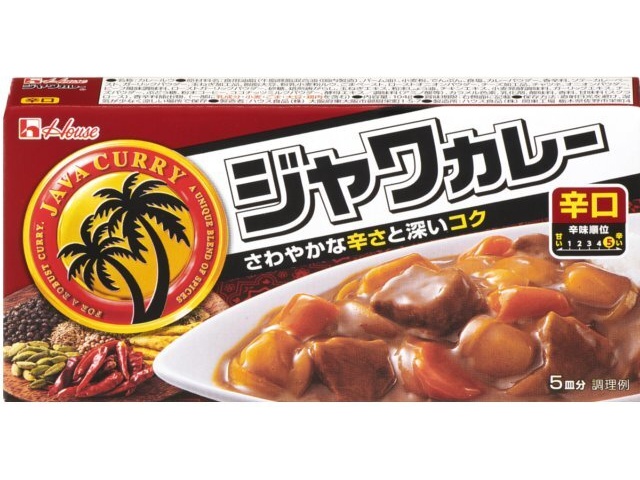 ハウス食品 ジャワカレー辛口 １０４ｇ □お取り寄せ品 【購入入数１２０個】