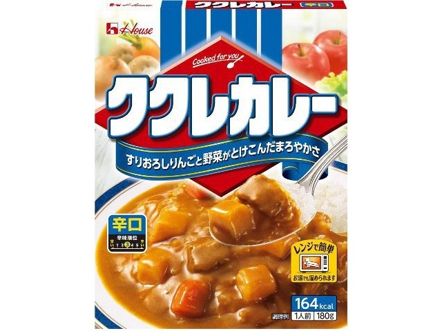 ハウス食品 ククレカレー 辛口１８０ｇ □お取り寄せ品 【購入入数６０個】