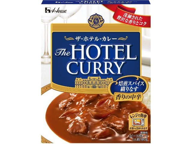 ハウス食品 ザ・ホテル・カレー香りの中辛 １８０ｇ □お取り寄せ品 【購入入数６０個】