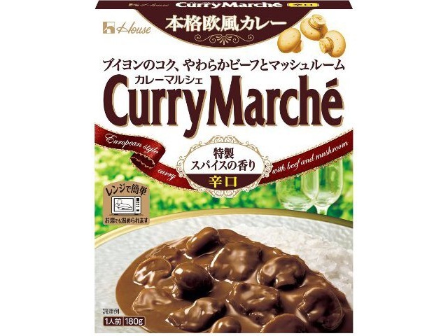 ハウス食品 カレーマルシェ辛口 １８０ｇ □お取り寄せ品 【購入入数６０個】