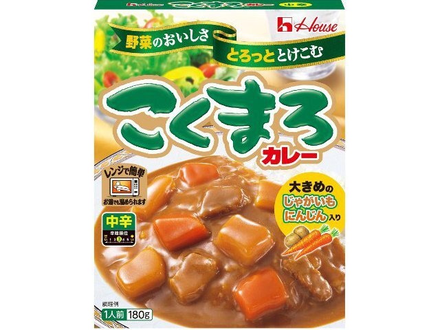 ハウス食品 レトルトこくまろカレー中辛 １８０ｇ □お取り寄せ品 【購入入数６０個】