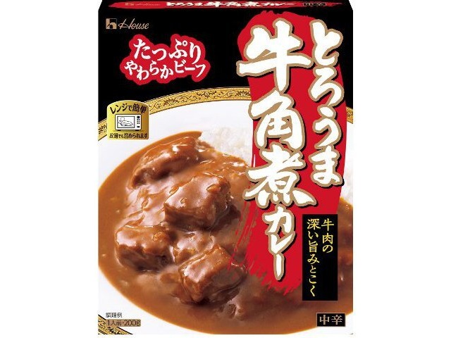 ハウス食品 とろうま牛角煮カレー＜中辛＞２００ｇ □お取り寄せ品 【購入入数６０個】