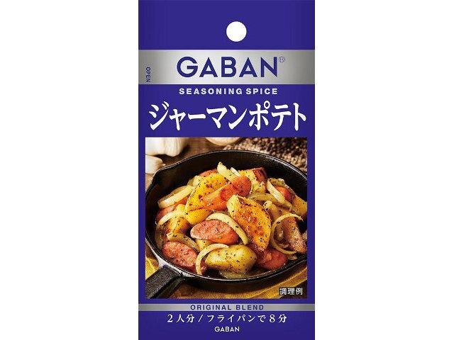 ハウス食品 ＧＡＢＡＮシーズニングジャーマンポテト □お取り寄せ品 【購入入数８０個】