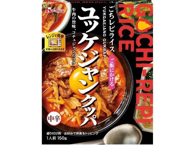 ハウス食品 レトルトごちレピライスユッケジャンクッパ □お取り寄せ品 【購入入数６０個】