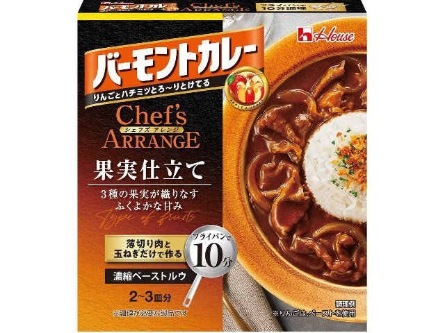 ハウス食品 バーモントカレーシェフズアレンジ果実仕立て □お取り寄せ品 【購入入数４０個】