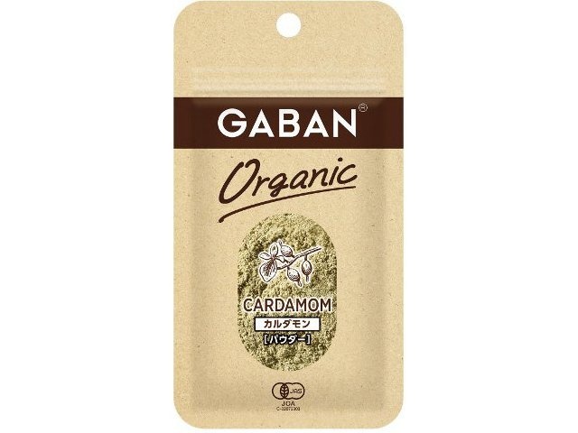 ギャバン オーガニック カルダモンパウダー１０ｇ □お取り寄せ品 【購入入数１０個】